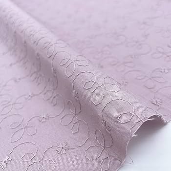 コットンレース　洗える長襦袢　ラベンダーカラー　リサイクル　綿100% コットンレース 洗える長襦袢 ラベンダーカラー リサイクル 綿